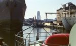 Wismar-Blick vom Hafen -Backbord MS"Darss"